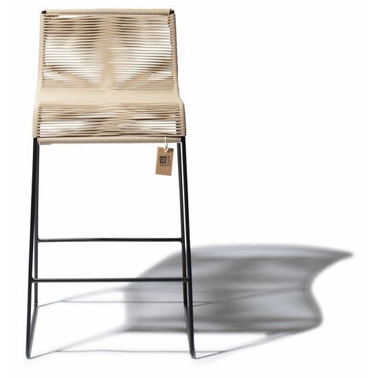 Silla Acapulco Sedia da bar Zicatela beige