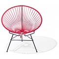 Silla Acapulco Condesa Stuhl rot, 100% handgefertigt
