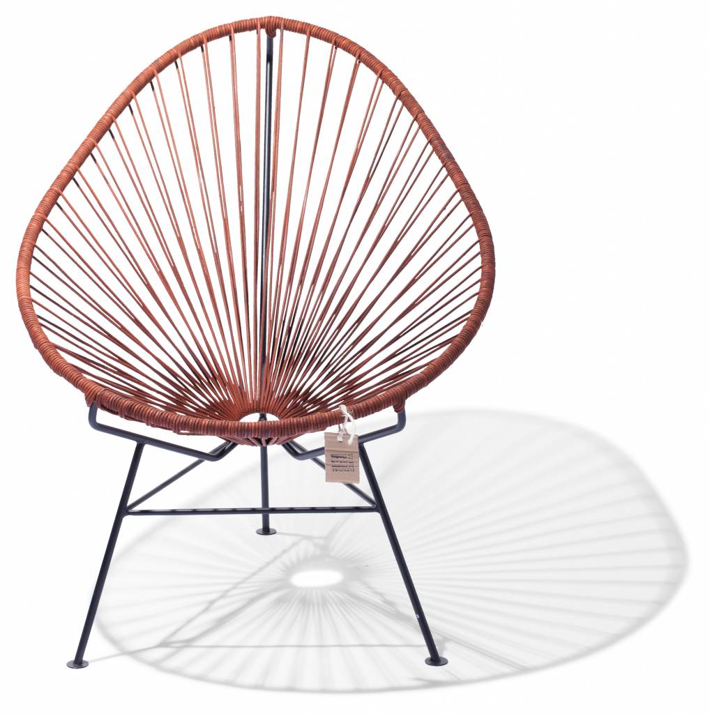 Silla Acapulco cuero natural Auténticas Sillas Acapulco