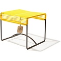 Silla Acapulco Xalapa bench or footrest yellow