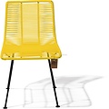 Silla Acapulco Chaise de salle à manger jaune