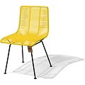 Silla Acapulco Rosarito dining chair yellow