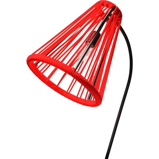 Silla Acapulco Kahlo floor lamp red