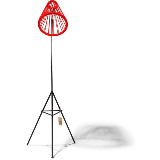 Silla Acapulco Lampadaire Kahlo rouge