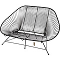 Silla Acapulco Acapulco 2 Seater Sofa black, suitable for 2 persons