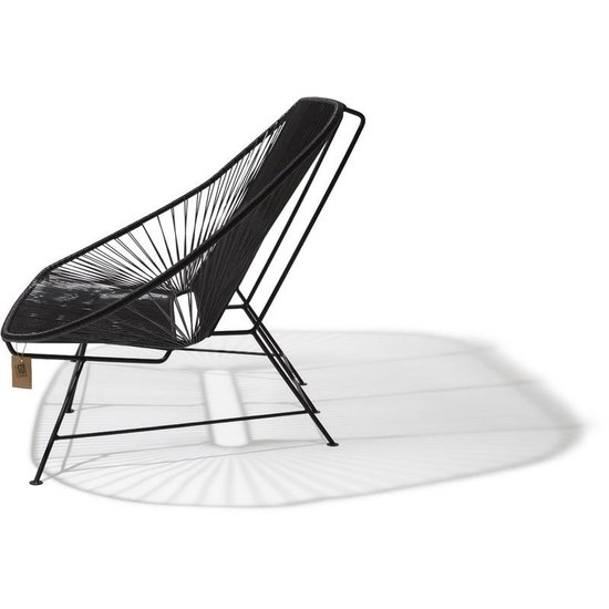 Silla Acapulco Acapulco 2-zitsbank zwart, geschikt voor 2 personen