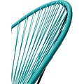 Silla Acapulco Fauteuil à bascule Acapulco fait à la main, turquoise