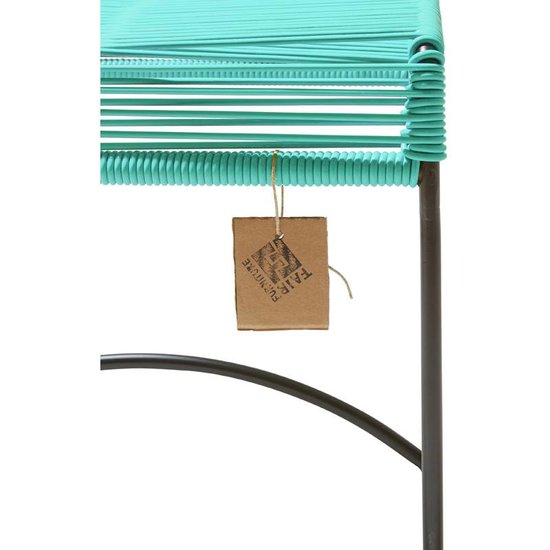 Silla Acapulco Xalapa bankje licht turquoise