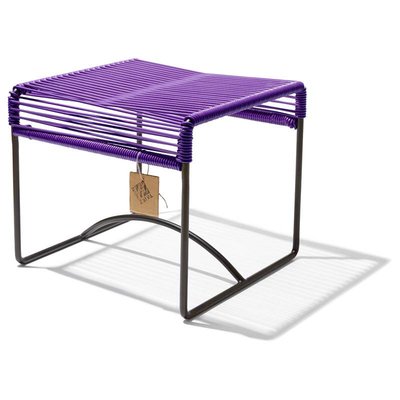 Xalapa bench or footrest purple