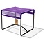 Silla Acapulco Xalapa bench or footrest purple
