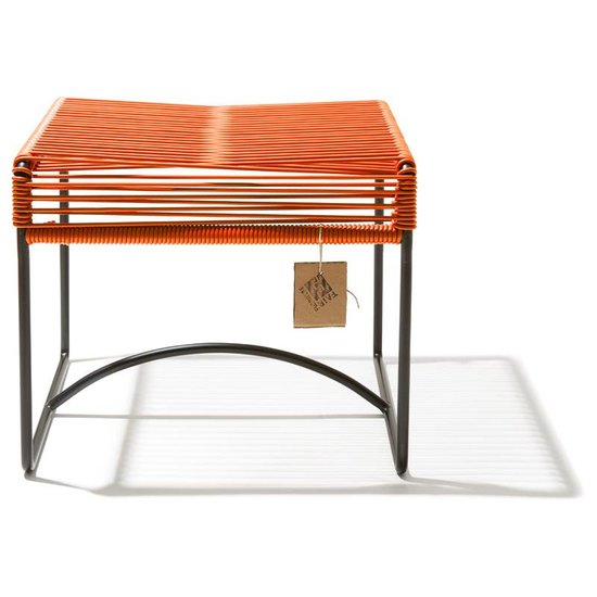 Silla Acapulco Xalapa bench or footrest orange
