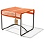 Silla Acapulco Xalapa banc/pouf orange