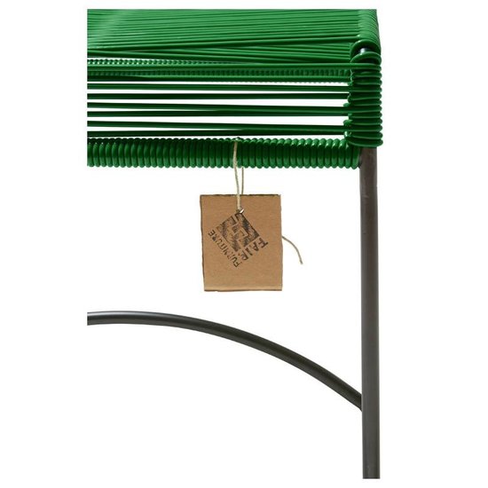 Silla Acapulco Xalapa taburete / reposapiés verde oscuro