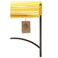 Silla Acapulco Xalapa taburete/reposapiés amarillo canario