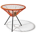 Silla Acapulco Tafel Japón oranje met glazen blad
