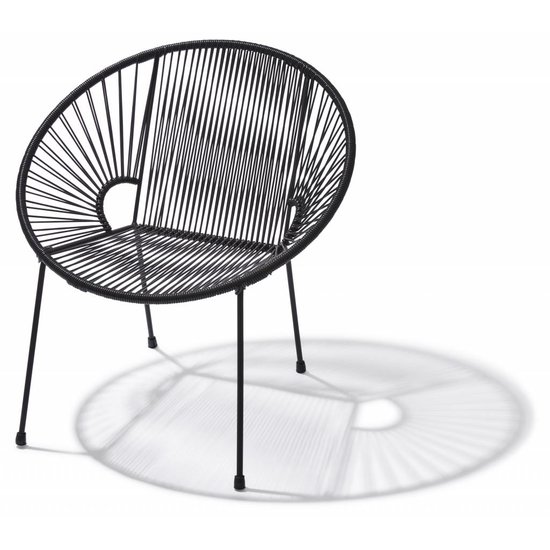 Silla Acapulco Sedia da pranzo Luna nera