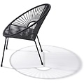 Silla Acapulco Silla de comedor Luna negro