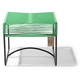 Silla Acapulco Xalapa bench or footrest apple green