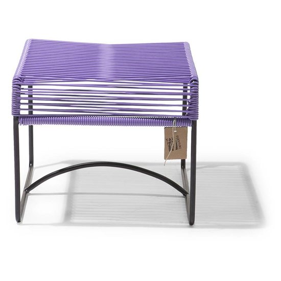 Silla Acapulco Xalapa bench or footrest lilac