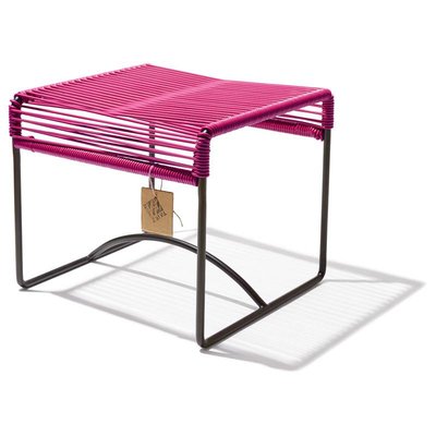 Xalapa Hocker oder Fußablage fuchsienfarbig