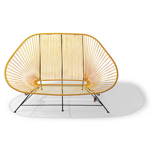 Acapulco sofa canapé jaune