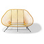 Silla Acapulco Acapulco 2 Seater Sofa yellow, suitable for 2 to 3 people