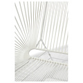 Silla Acapulco Acapulco 2-zitsbank wit, wit frame, geschikt voor 2 tot 3 personen