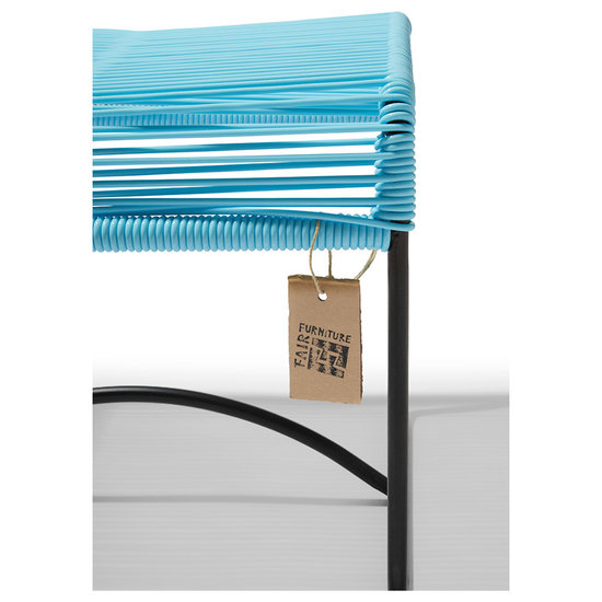 Silla Acapulco Xalapa Hocker oder Fußablage pastellblau