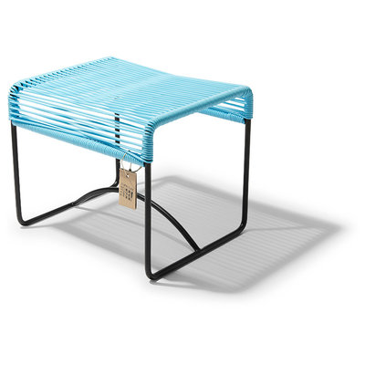 Xalapa banc/pouf bleu pastel