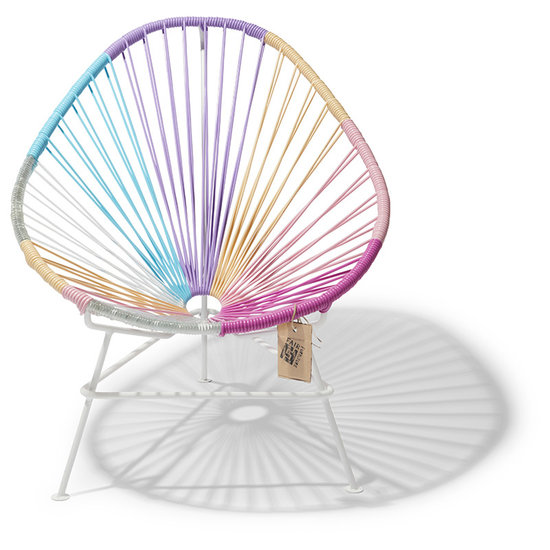 Silla Acapulco Acapulco kids chair Unicorn, white frame