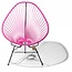 Silla Acapulco Fauteuil Acapulco fuchsia, faite à la main au Mexique