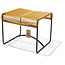 Silla Acapulco Xalapa bench or footrest gold