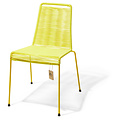 Silla Acapulco Sedia impilabile Mola giallo canarino