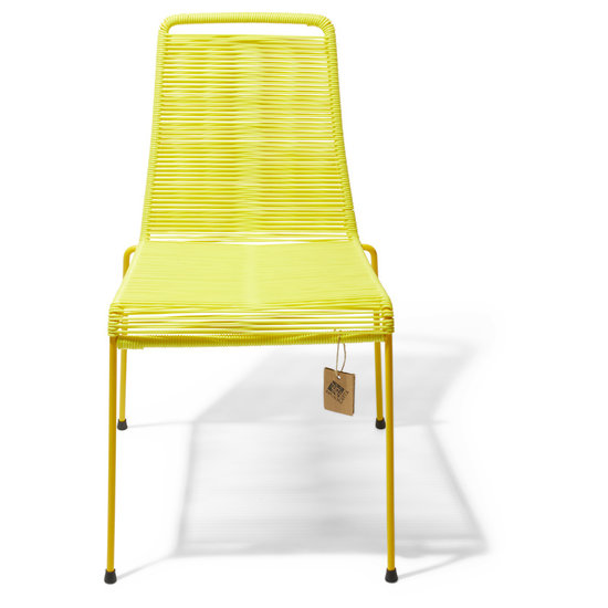 Silla Acapulco Mola Stapelstuhl kanariengelb