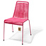 Silla Acapulco Chaise empilable Mola rose mexicain