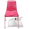 Silla Acapulco Chaise empilable Mola rose mexicain