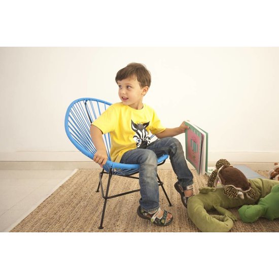 Silla Acapulco Acapulco Kinderstuhl blau
