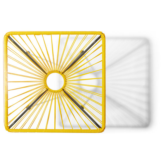 Silla Acapulco Bistrotisch Tulum gelb