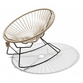 Silla Acapulco Silla Condesa mecedora beige