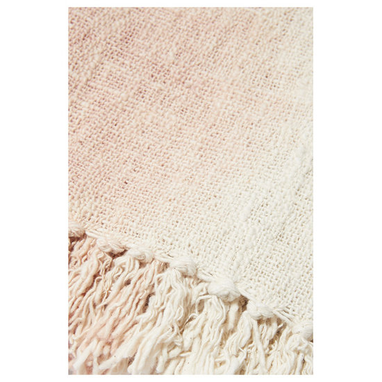 Fair Furniture 120x250cm Couverture Ubud gradation rose