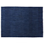 Fair Furniture 140x100cm Handwoven indigo blue cotton rug, natural dye