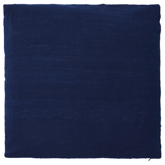 Fair Furniture Housse de coussin, bleu indigo