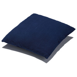 Cushion cover, indigo blue