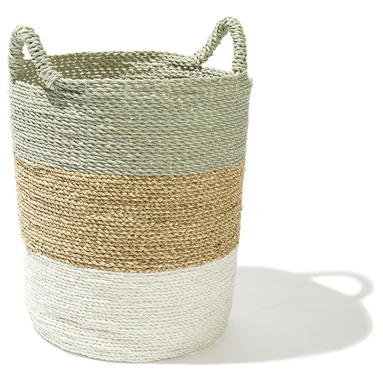 Fair Furniture Baskets, set of 4, round, handwoven