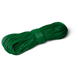 Cordón de PVC verde oscuro