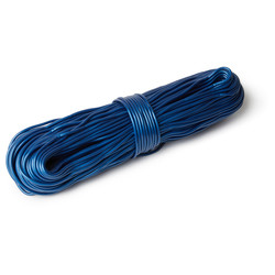 Rouleau de corde PVC bleu de cobalt