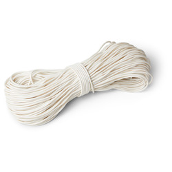 Rouleau de corde PVC blanc