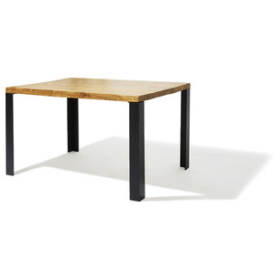 Mesa de comedor de teca reciclada 130cm