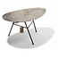 Silla Acapulco Table Zahora en acier Corten