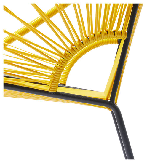 Silla Acapulco Silla de comedor Luna amarillo
